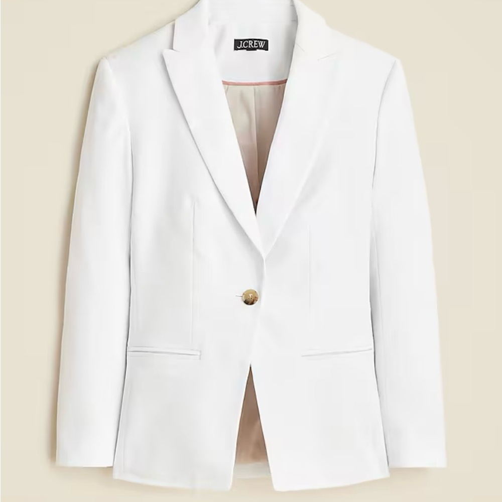 J. Crew Women's Classic White Blazer